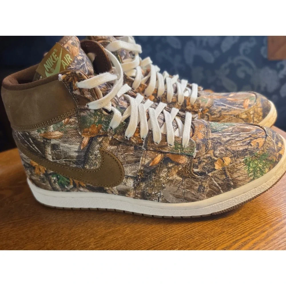 Nike‎ Jordan Air Ship Realtree Camo PE SP 8.5 Sneakers Tennis Shoes Athletic